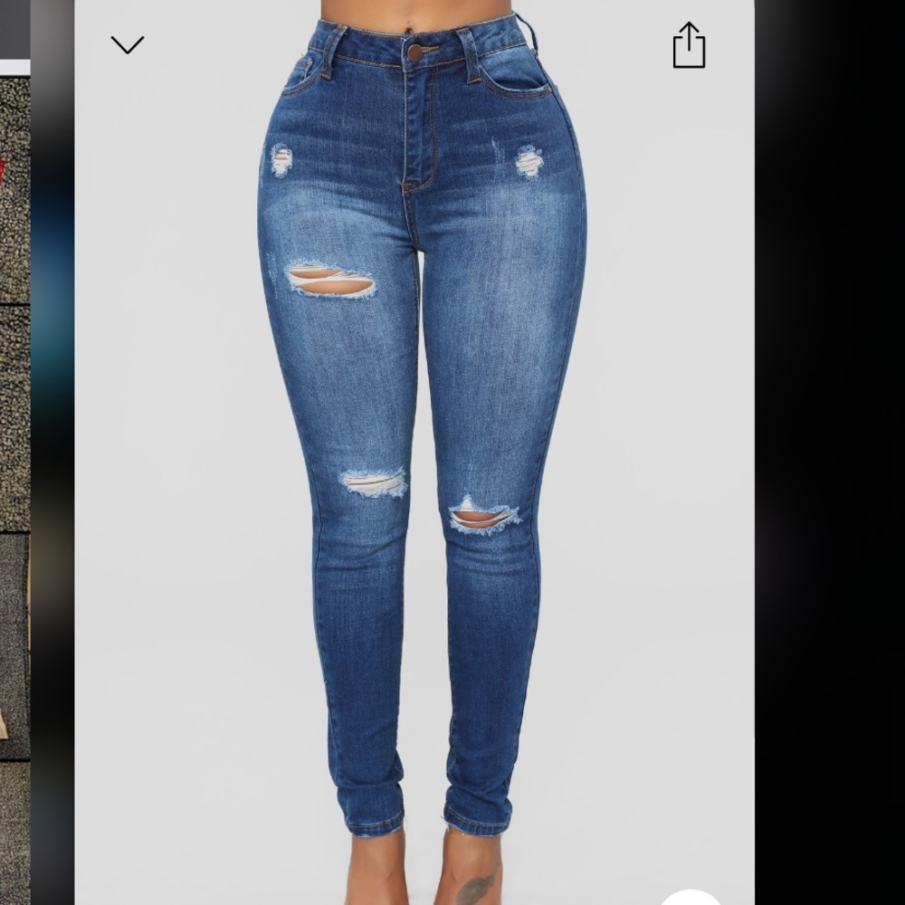 Fashionnova Hannah high rise jeans
